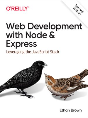 cover image of Web Development with Node and Express